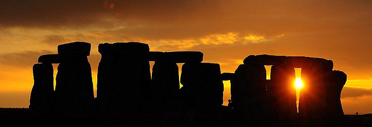 Stonehenge sunset