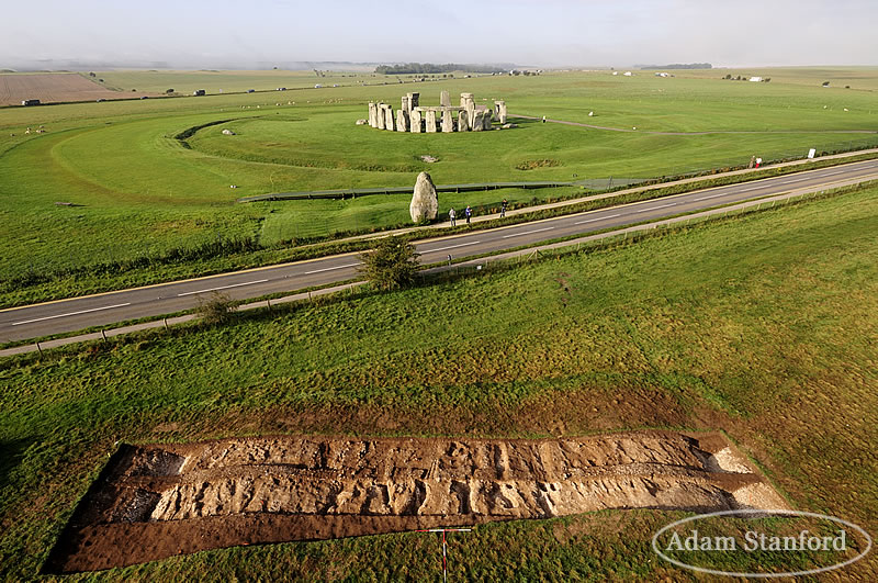 Stonehenge excavations 2008